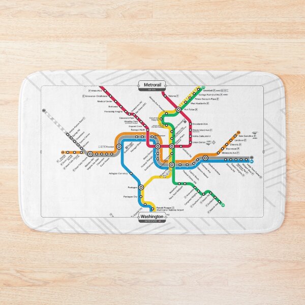 Item preview, Subway - Washington designed and sold by aleibanez.