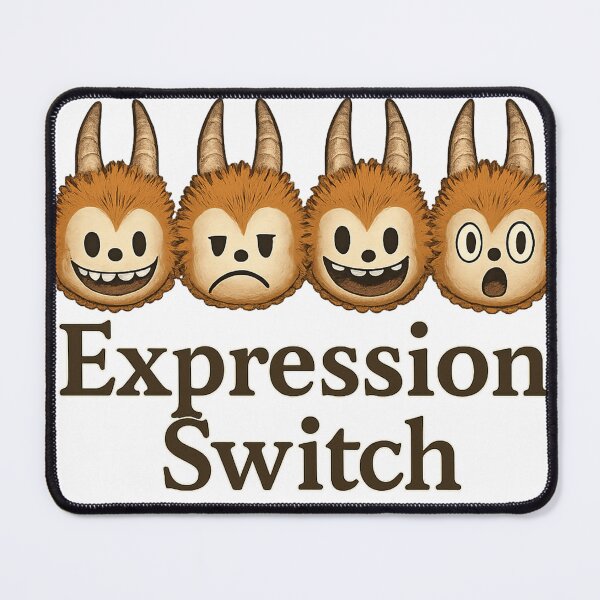 Item preview, Labubu Expression Switch  designed and sold by TONSNAP.
