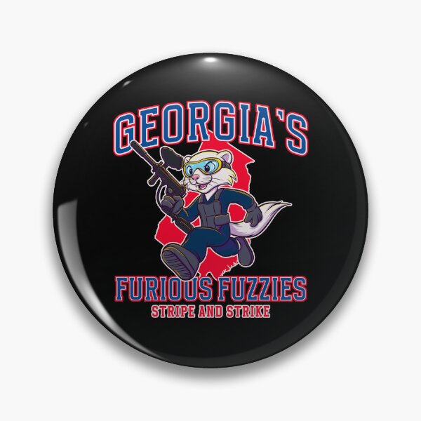 Item preview, Georgia Furious Fuzzies Paintball Crew – Ferret Power designed and sold by ImaginarStore.