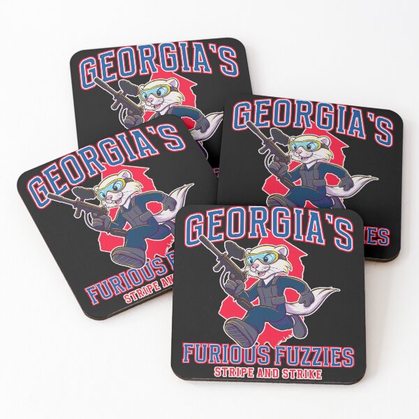 Item preview, Georgia Furious Fuzzies Paintball Crew – Ferret Power designed and sold by ImaginarStore.
