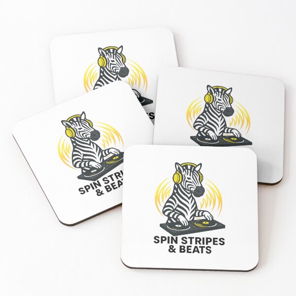 Item preview, Zebra DJ Vibes – Bold Stripes & Beats designed and sold by Dazzle-Sizzle.