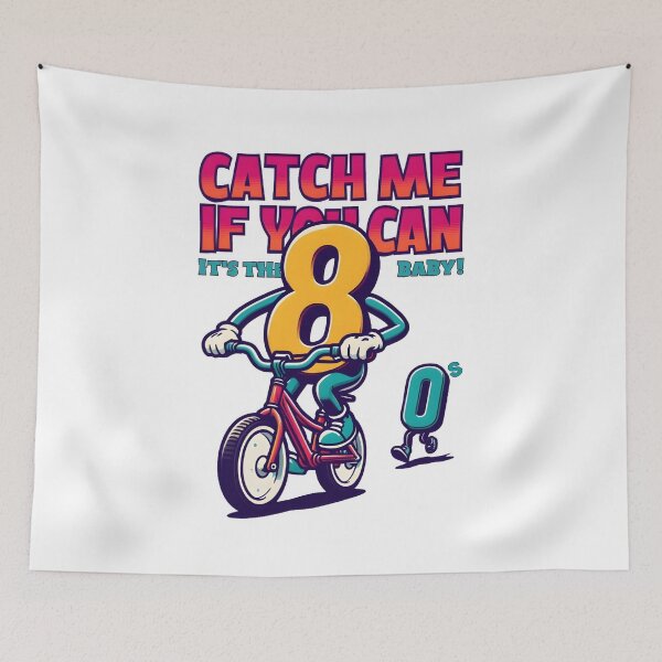 Item preview, Catch me if you can,it's 80s baby!! designed and sold by Newrealis.