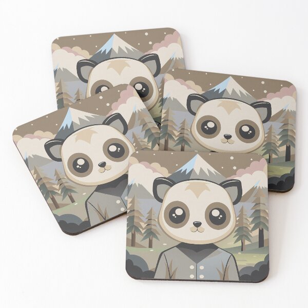 Item preview, Mountain Panda Portrait Art Nature designed and sold by ART ATTACK ZONE.