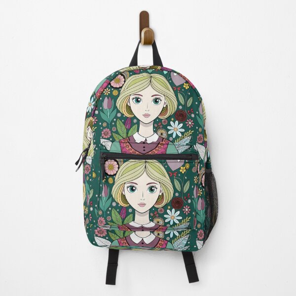 Item preview, Garden’s Whimsical Beauty Girl Woman She designed and sold by ART ATTACK ZONE.