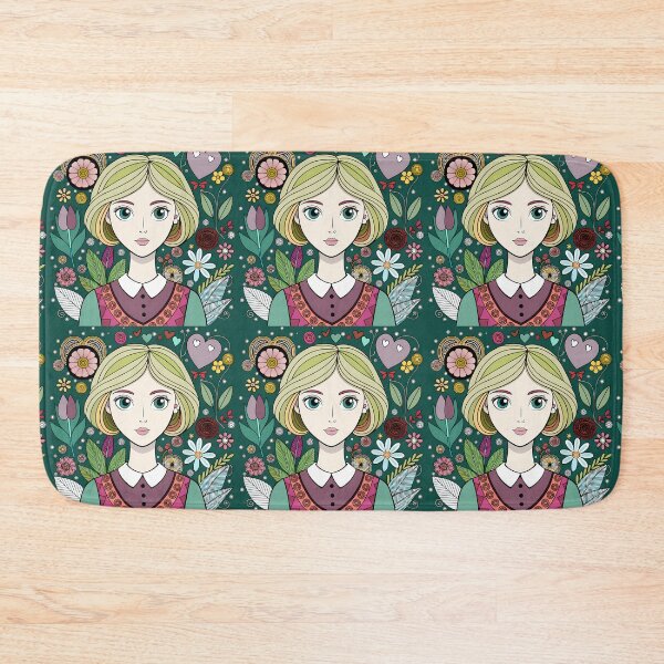 Item preview, Garden’s Whimsical Beauty Girl Woman She designed and sold by ART ATTACK ZONE.