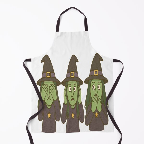 Item preview, Three wise Witches see/hear/speak no evil  designed and sold by JamesDunican.