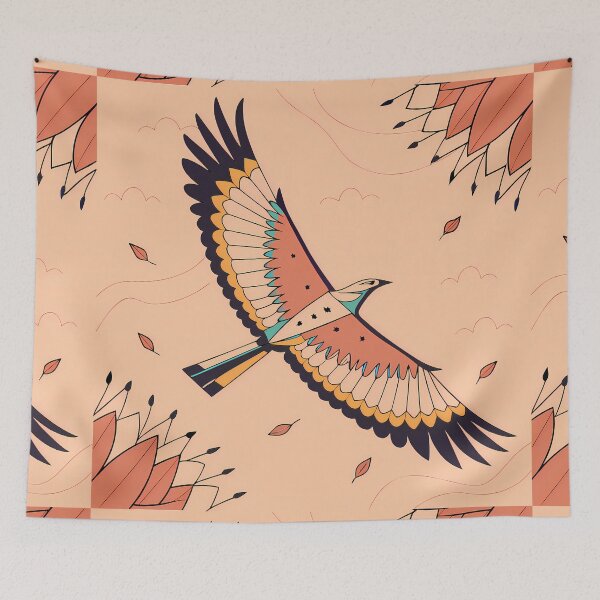Item preview, Soaring Bird Fantasy Eagle Fly Nature Argentina Mexico designed and sold by ART ATTACK ZONE.