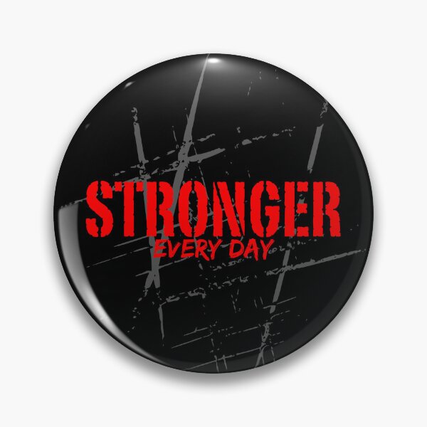 Item preview, Powerful Inspirational Words। Stronger Everyday designed and sold by typoinspired.