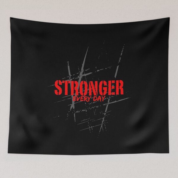 Item preview, Powerful Inspirational Words। Stronger Everyday designed and sold by typoinspired.