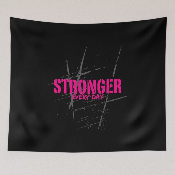 Item preview, Powerful Inspirational Words। Stronger Everyday designed and sold by typoinspired.