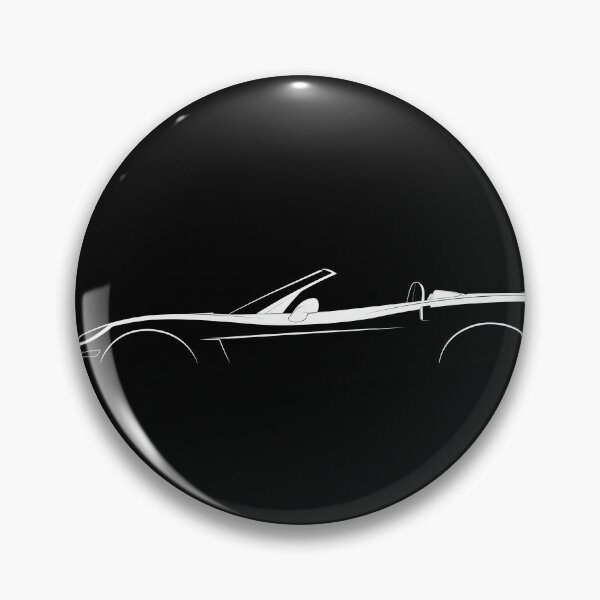 Item preview, Corvette C6 Convertible (White) designed and sold by Car Silhouettes.