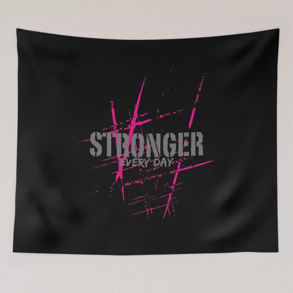 Item preview, Powerful Inspirational Words। Stronger Everyday designed and sold by typoinspired.