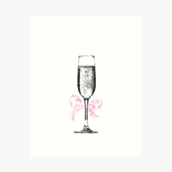 Item preview, Coquette Champagne Glass designed and sold by DezzT.
