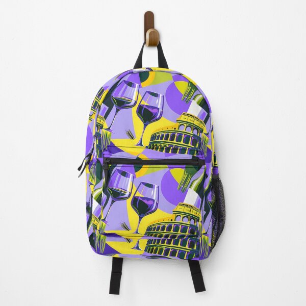 Item preview, Wine and Colosseum Dance Rome Italy Europe designed and sold by ART ATTACK ZONE.