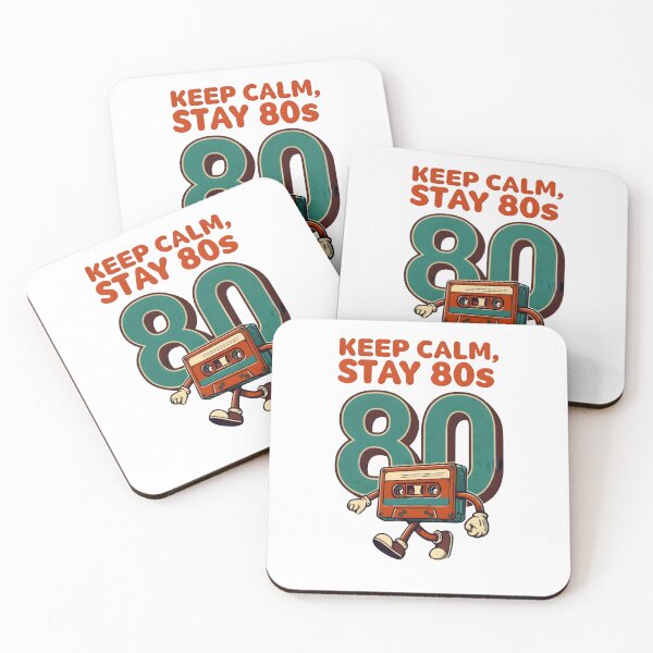 Item preview, Keep calm stay 80s designed and sold by Newrealis.
