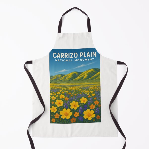 Item preview, Wildflower Bloom in Carrizo Plain National Monument designed and sold by Places On Earth.
