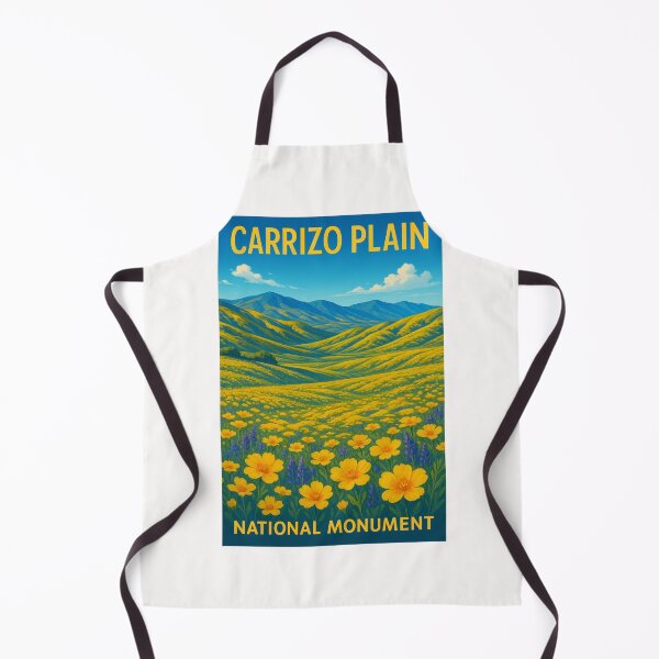 Item preview, Carrizo Plain Hills and Flower Fields, California designed and sold by Places On Earth.