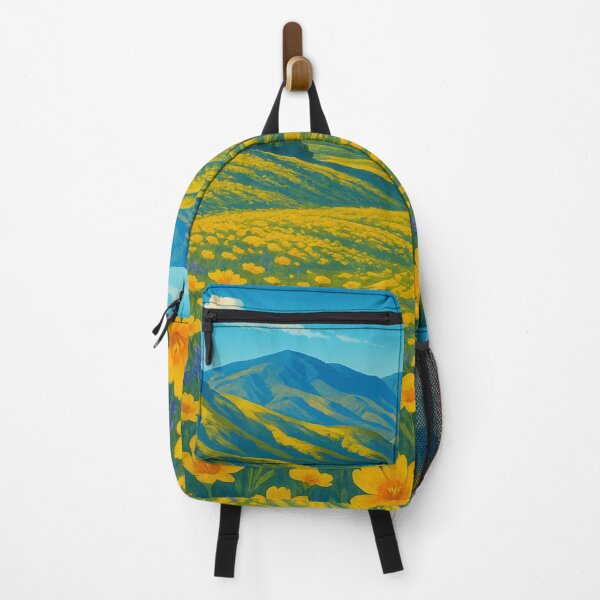 Item preview, Carrizo Plain Hills and Flower Fields, California designed and sold by Places On Earth.