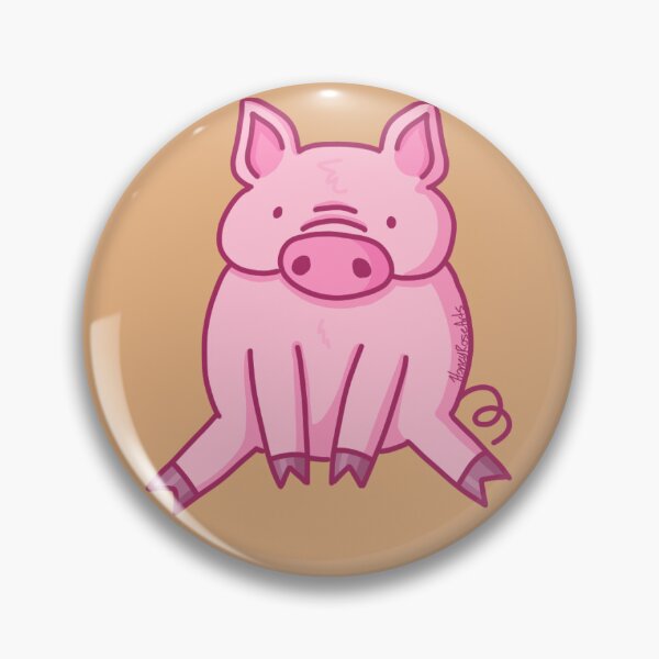 Item preview, Mr. Oinks, the pig designed and sold by HoneyRoseArtz.
