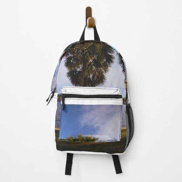Item preview, Palm Trees, Sea and Cloudy-Blue Sky designed and sold by Phakade's Photos.