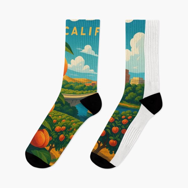 Item preview, Peach Orchards and Modesto Skyline, California designed and sold by Places On Earth.
