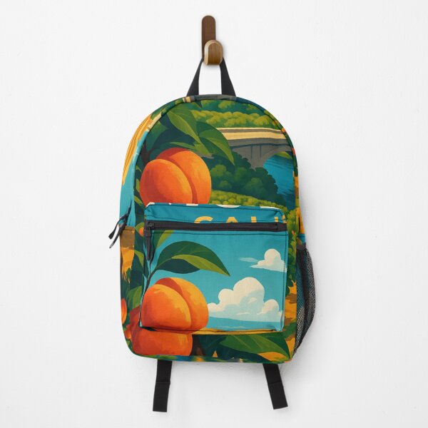 Item preview, Peach Orchards and Modesto Skyline, California designed and sold by Places On Earth.
