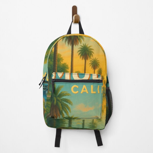 Item preview, Sunset Over Palm Tree Lined Canal, Modesto California designed and sold by Places On Earth.