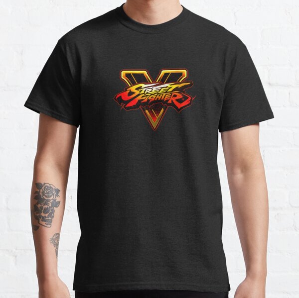 Street Fighter V Logo Design Classic T-Shirt