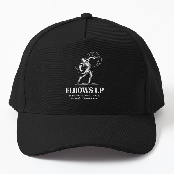 Elbows Up – Shakespearean Wordplay with a Bold Vintage LiteraryTwist