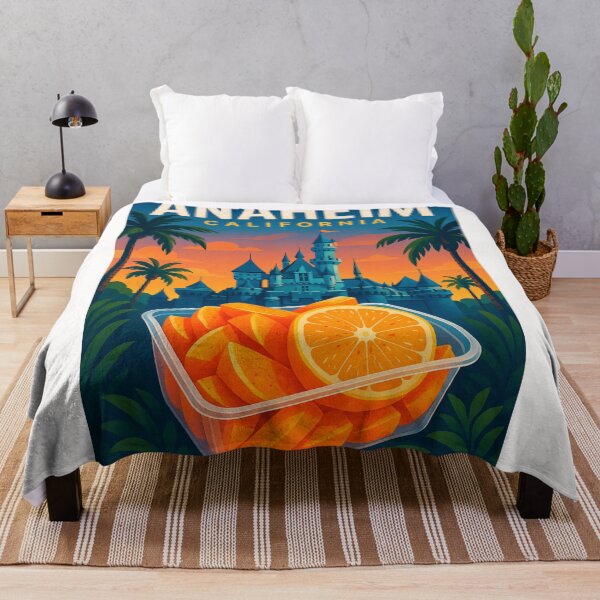 Item preview, Sunset and Castle View in Anaheim, California designed and sold by Places On Earth.