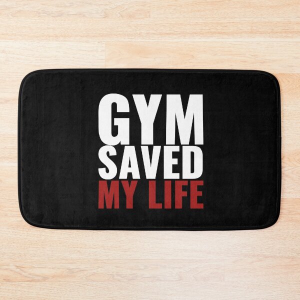 Item preview, Gym saved my life designed and sold by notorius12.
