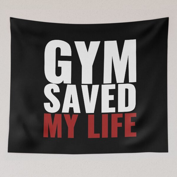 Item preview, Gym saved my life designed and sold by notorius12.