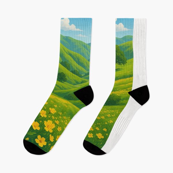 Item preview, Golden Wildflower Hills of Chino Hills State Park designed and sold by Places On Earth.