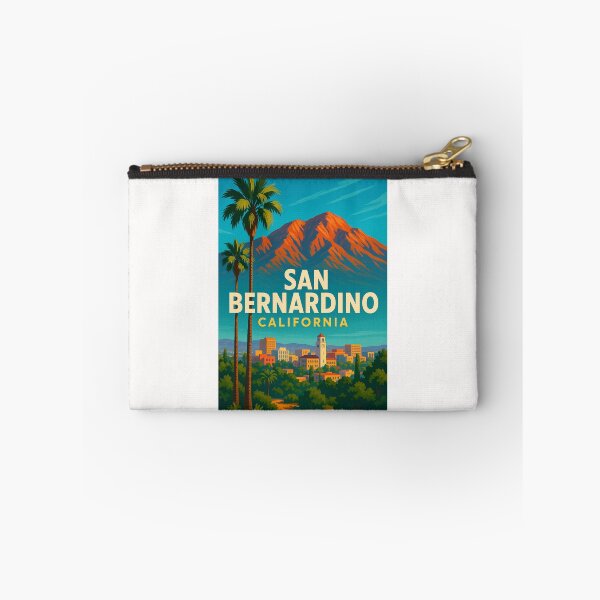 Item preview, San Bernardino Cityscape and Mountains designed and sold by Places On Earth.