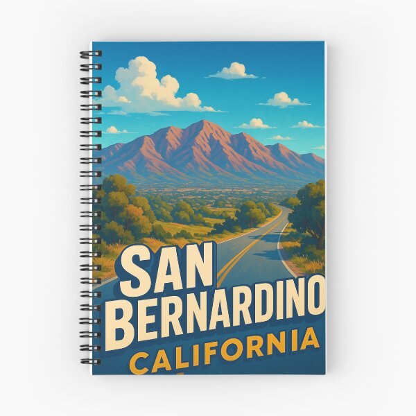 Item preview, Scenic Highway to San Bernardino Mountains designed and sold by Places On Earth.