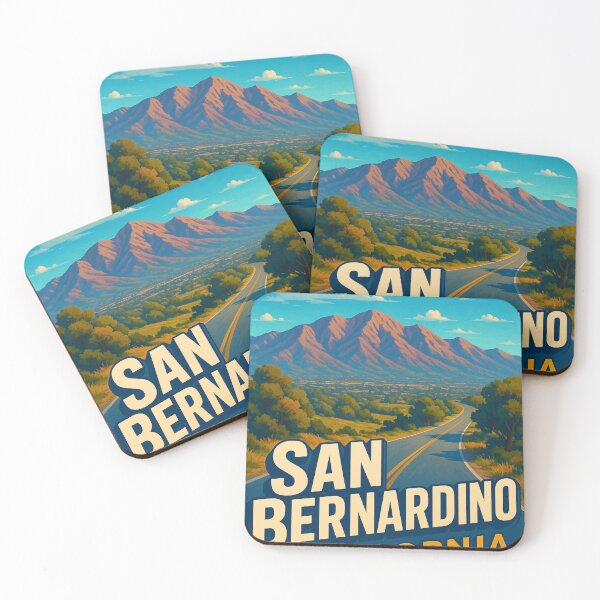 Item preview, Scenic Highway to San Bernardino Mountains designed and sold by Places On Earth.