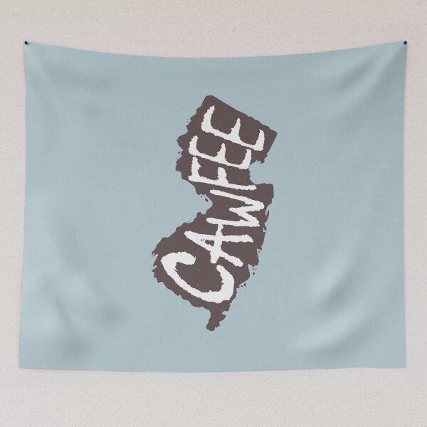 Item preview, Cawfee Coffee New Jersey Map designed and sold by NosandEdgy.