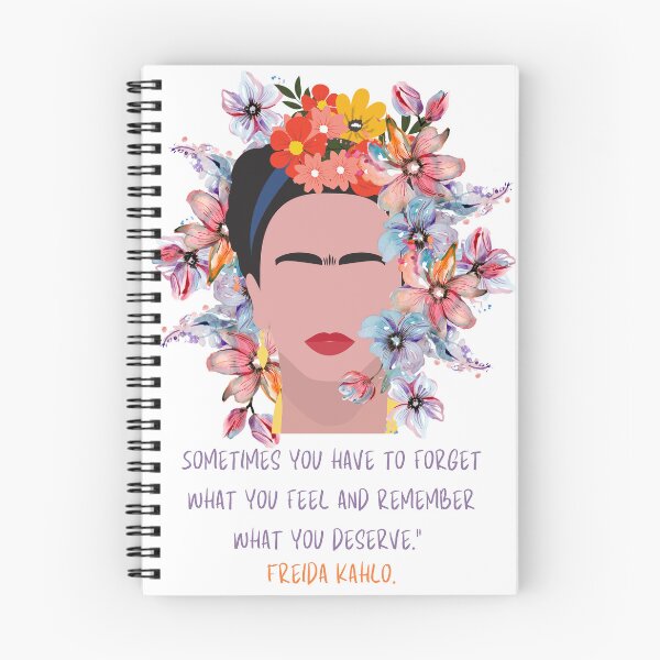 Item preview, Freida Kahlo flourish Quote, Flower garden, Sticker, flowers, poster, colorful, gift card, artboard print, Journals, iPhone Cases, Scarves, Canvas Print, Framed Art Print, Photographic, Metal Print, designed and sold by SpiralStairShop.