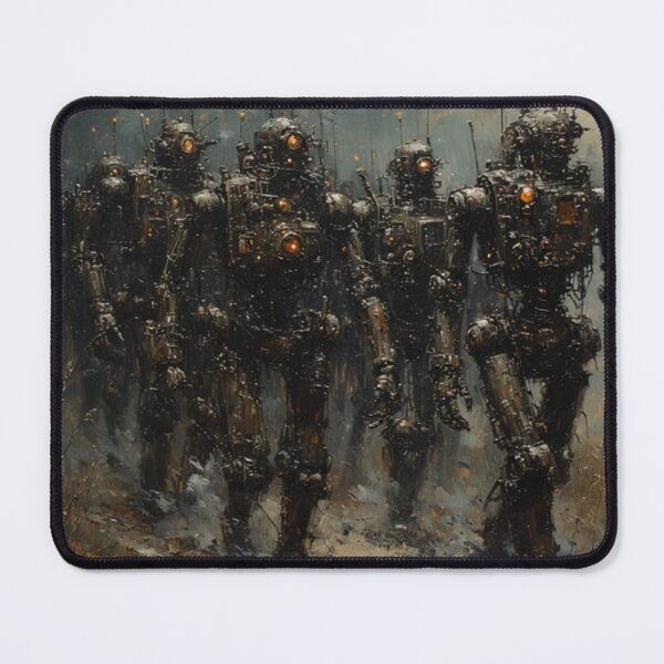 Item preview, Steampunk AI Doomsday Art designed and sold by TheDarkWardrobe.