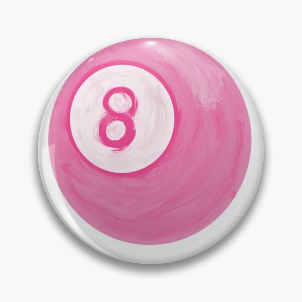 Item preview, Pink 8 Ball designed and sold by StickyPopp.