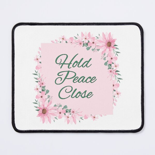 Item preview, Hold Peace Close | Stoicism Philosophy, Daily Stoic Life designed and sold by LexaArtworks.