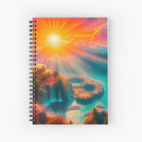 Arteman Inspiration - Collection Oasis Paradisiaque - "Regard" Cahier à spirale