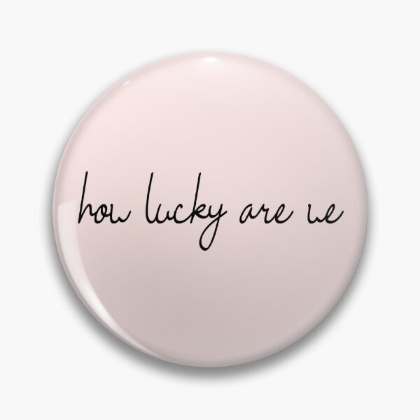 Item preview, how lucky are we designed and sold by pnkrose.
