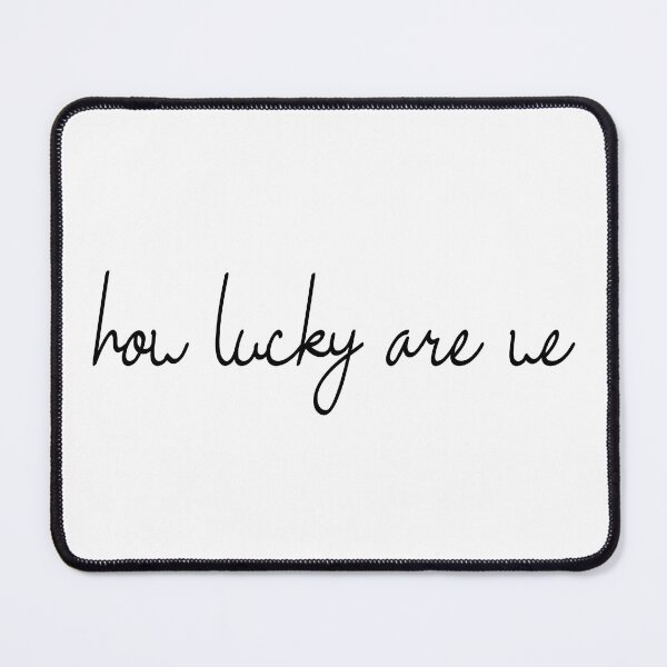 Item preview, how lucky are we designed and sold by pnkrose.