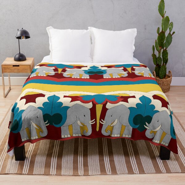 Item preview, Elephant Dynasty Motif India Asia Africa Wild Animal designed and sold by ART ATTACK ZONE.