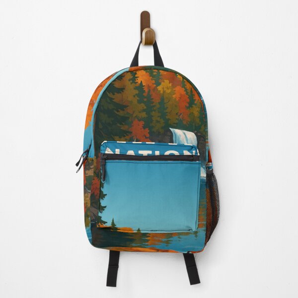 Item preview, Hiawatha National Forest Autumn Waterfall designed and sold by Places On Earth.