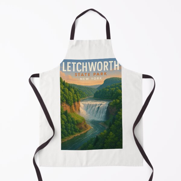 Item preview, Letchworth State Park Upper Falls New York designed and sold by Places On Earth.