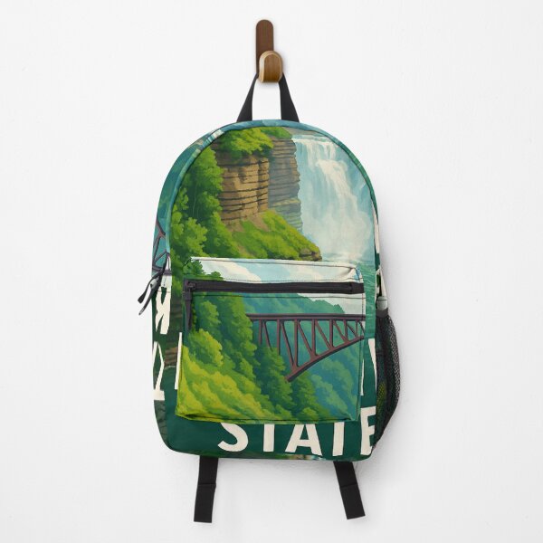 Item preview, Letchworth State Park Middle Falls and Bridge designed and sold by Places On Earth.