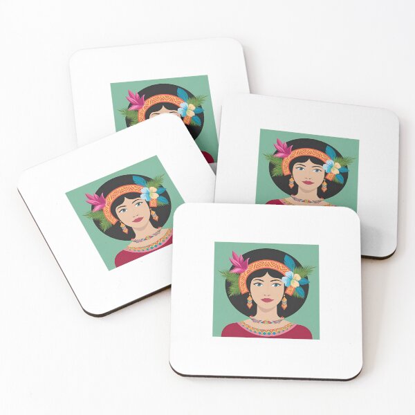 Item preview, Beautiful Eclectic and Tropical Woman designed and sold by SweetMontero.