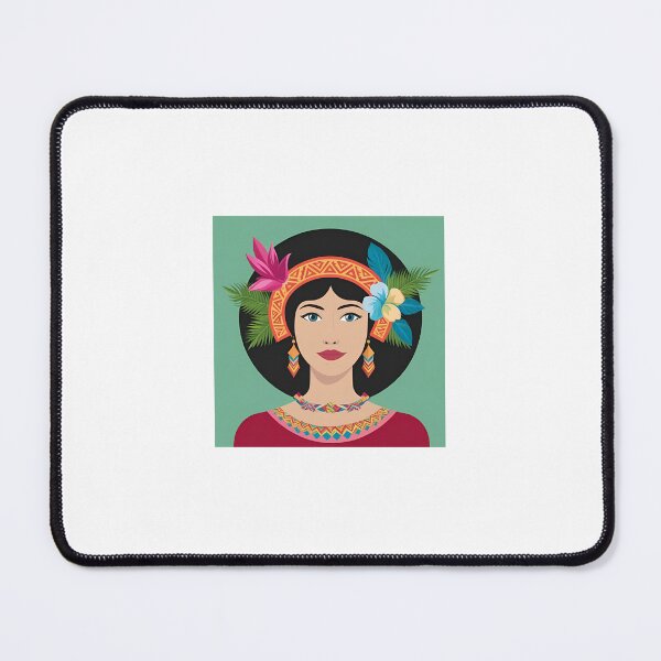 Item preview, Beautiful Eclectic and Tropical Woman designed and sold by SweetMontero.